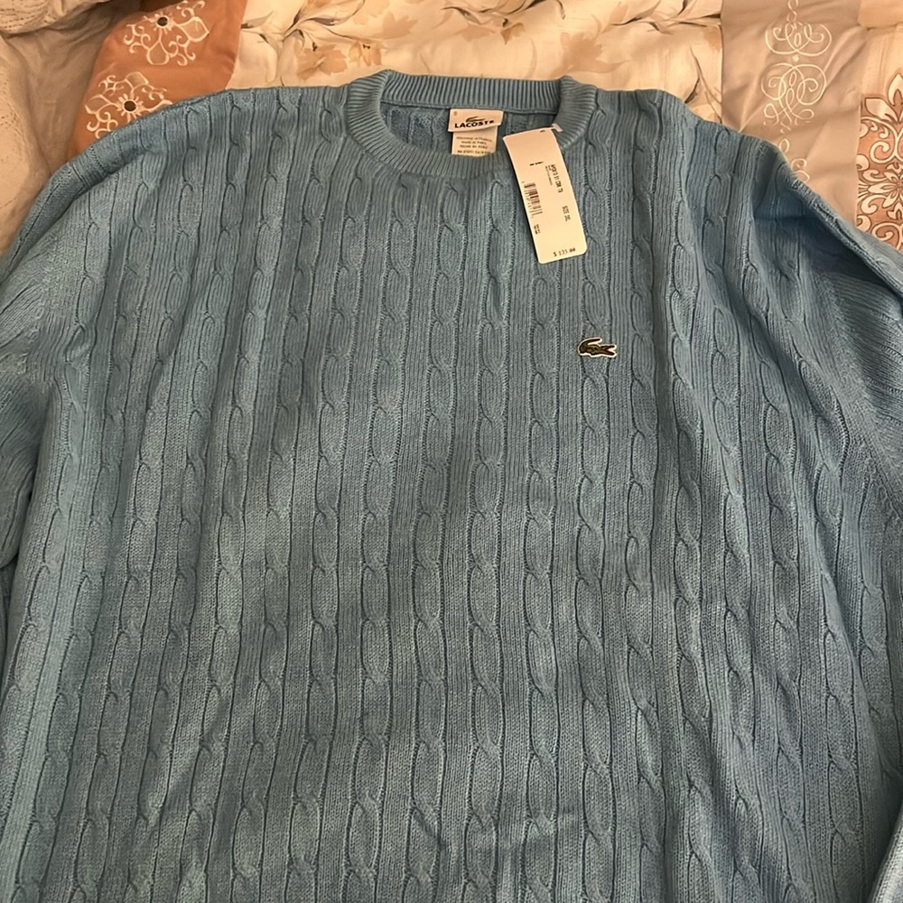 Brand new Lacoste sweater